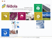 Tablet Screenshot of grupofedola.com